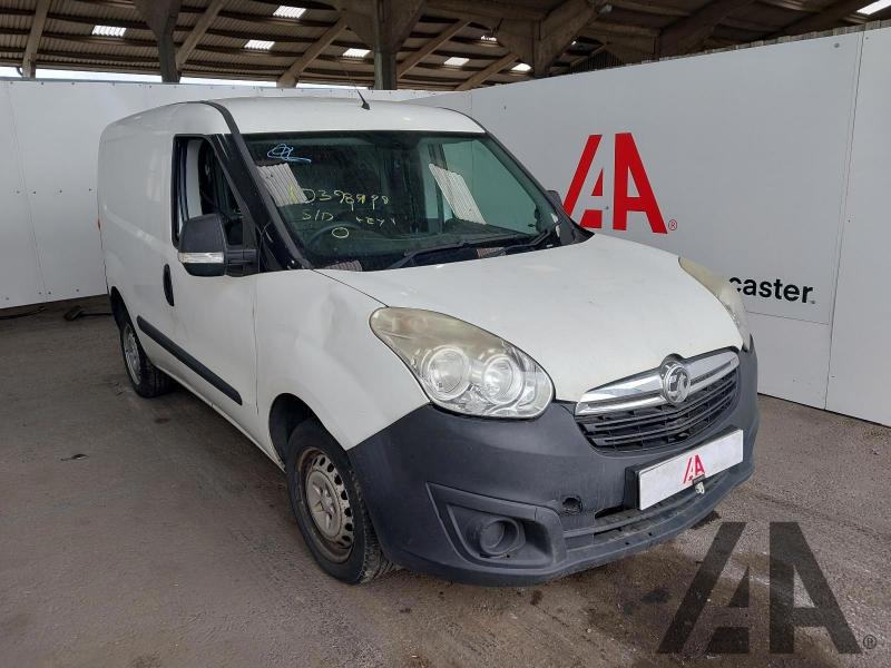 2014 VAUXHALL COMBO 2000 L1H1 CDTI S/S ECOFLEX 1248cc TURBO DIESEL MANUAL 5 Speed PANEL VAN