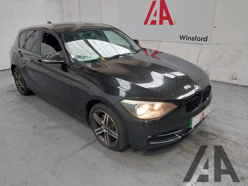 2013 BMW 1 SERIES 114D SPORT 1598cc TURBO DIESEL MANUAL 5 DOOR HATCHBACK
