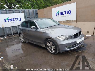 Image of 2011 BMW 1 SERIES 116D SE 1995cc TURBO DIESEL MANUAL 5 DOOR HATCHBACK