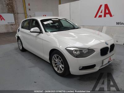 Image of 2014 BMW 1 SERIES 116D SE 1995cc TURBO DIESEL AUTOMATIC 5 DOOR HATCHBACK