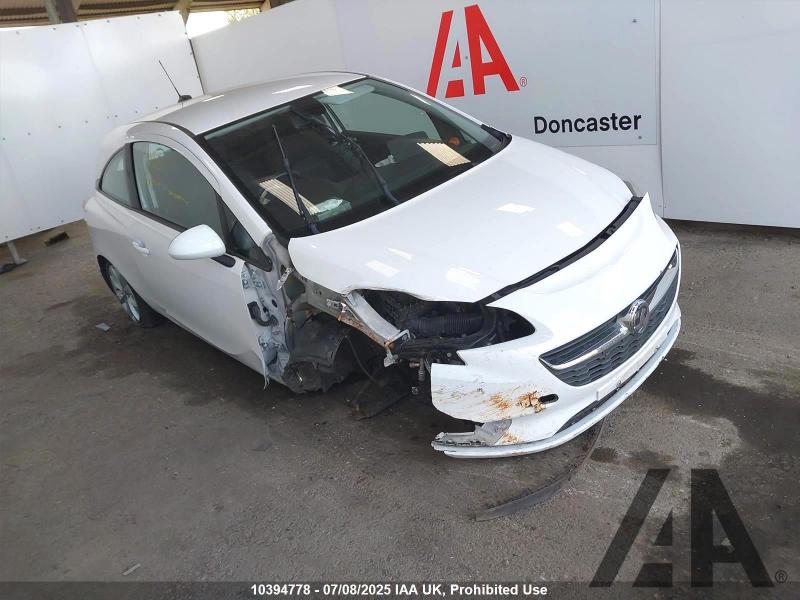 2018 VAUXHALL CORSA ENERGY AC 1398cc PETROL MANUAL 5 Speed 3 DOOR HATCHBACK