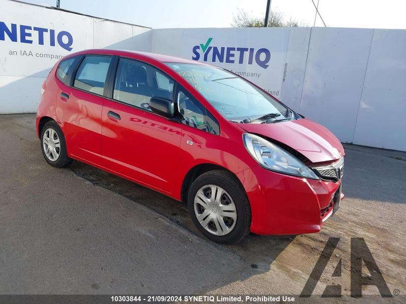 2011 HONDA JAZZ I-VTEC S 1198cc PETROL MANUAL 5 Speed 5 DOOR HATCHBACK