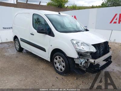 Image of 2018 PEUGEOT PARTNER BLUE HDI PROFESSIONAL L1 1560cc TURBO DIESEL MANUAL 5 Speed PANEL VAN