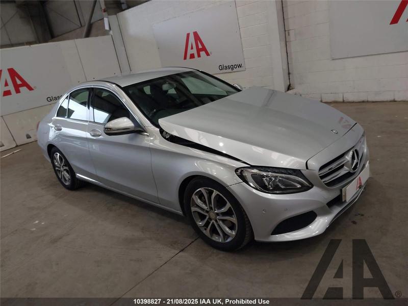 2015 MERCEDES C-CLASS C220 D SPORT 2143cc TURBO DIESEL AUTOMATIC 4 DOOR SALOON