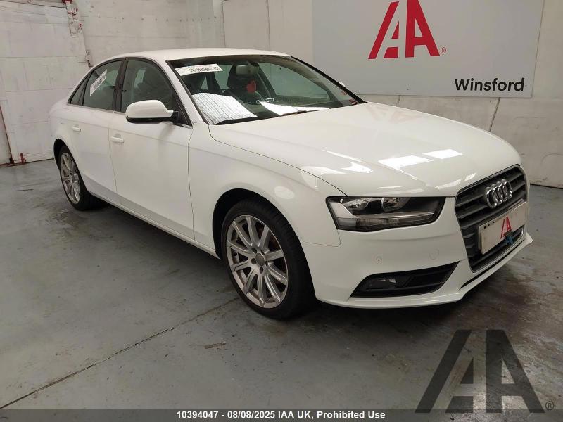 2014 AUDI A4 TDI SE TECHNIK 1968cc TURBO DIESEL CVT 8 Speed 4 DOOR SALOON
