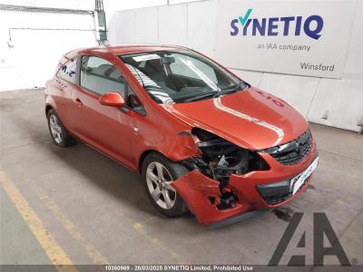 Image of 2012 VAUXHALL CORSA SXI 1398cc PETROL MANUAL 3 DOOR HATCHBACK
