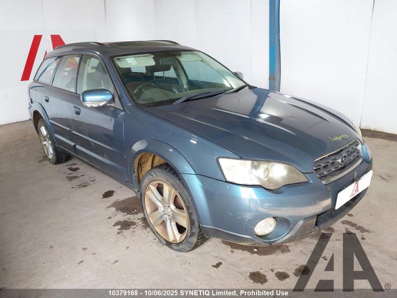 2007 SUBARU OUTBACK RN AWD 3000cc PETROL AUTOMATIC 5 Speed 5 DOOR ESTATE