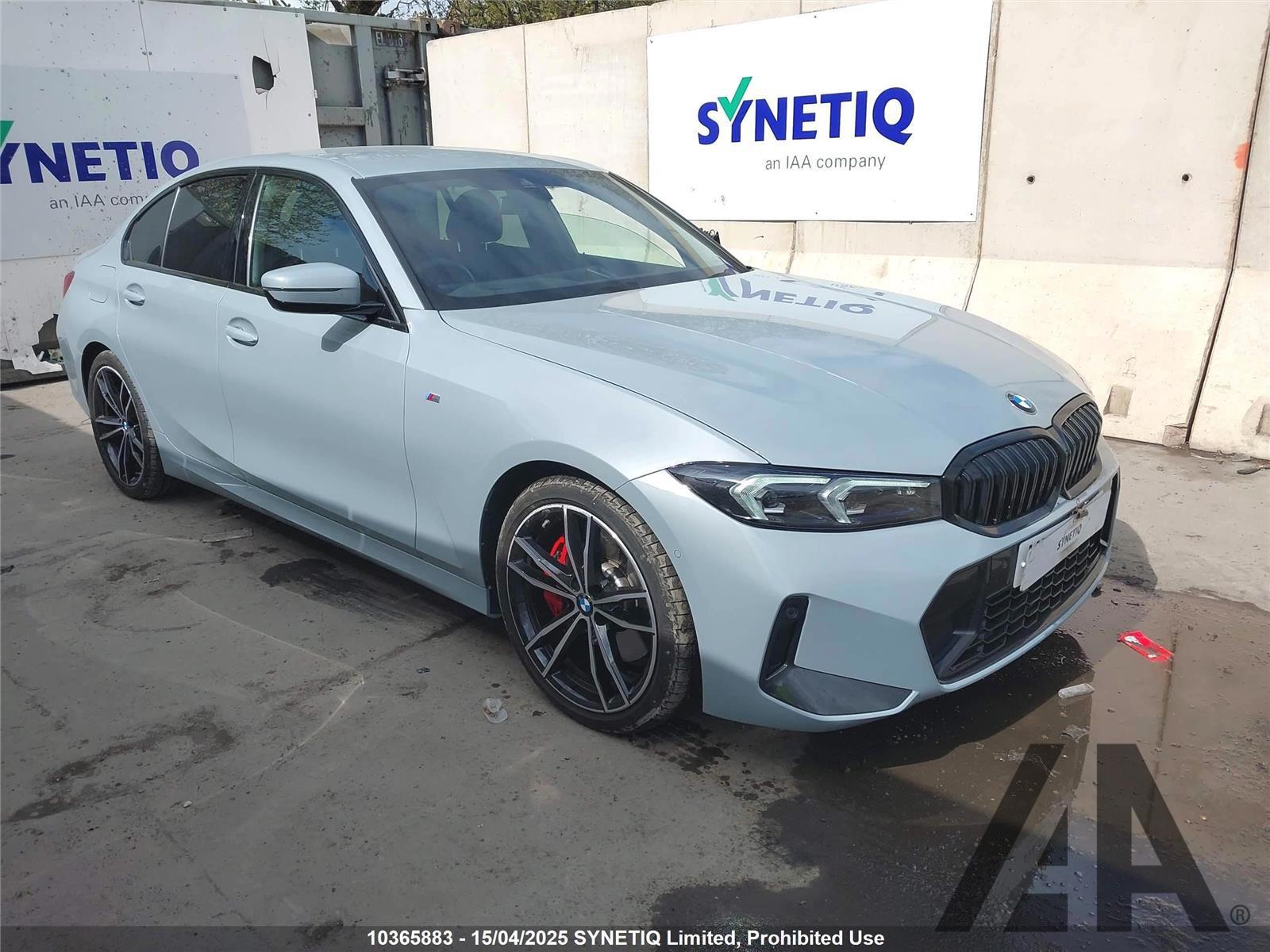 2025 BMW 3 SERIES 320I M SPORT 1998cc TURBO PETROL AUTOMATIC 4 DOOR SALOON