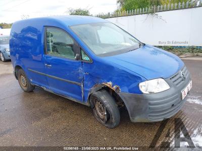 Image of 2007 VOLKSWAGEN CADDY C20 SDI 1968cc TURBO DIESEL MANUAL 5 DOOR PANEL VAN