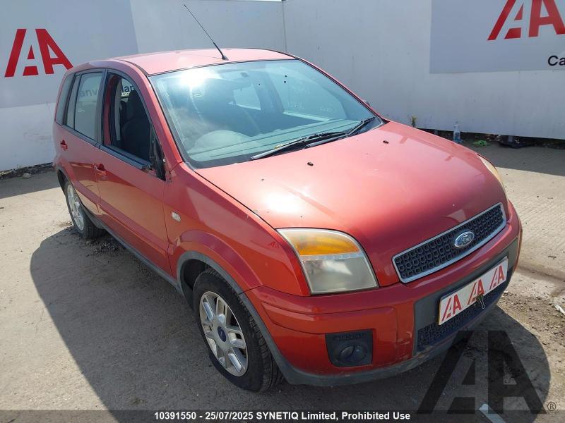 2006 FORD FUSION ZETEC CLIMATE 1388cc PETROL MANUAL 5 Speed 5 DOOR HATCHBACK