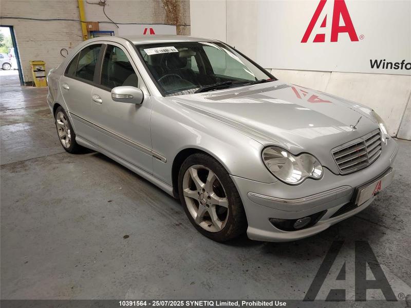 2006 MERCEDES C-CLASS C180 KOMPRESSOR SPORT EDITION 1796cc SUPER PETROL AUTOMATIC 4 DOOR SALOON