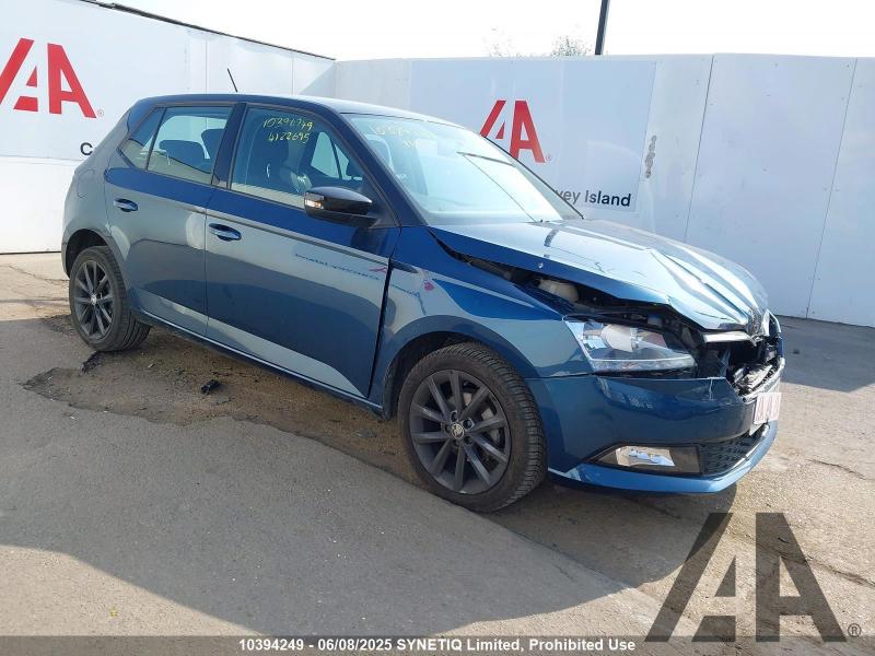 2021 SKODA FABIA COLOUR EDITION TSI 999cc TURBO PETROL MANUAL 5 Speed 5 DOOR HATCHBACK