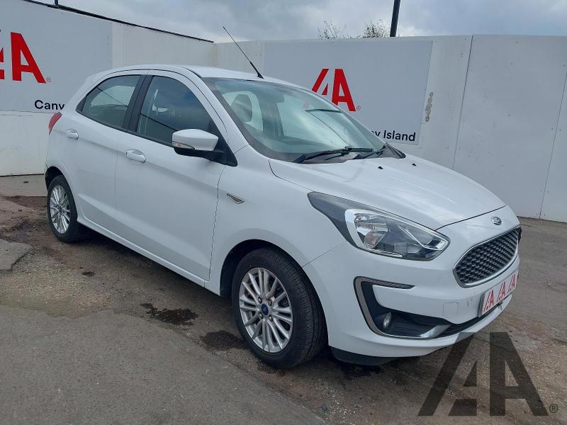 2019 FORD KA ZETEC 1194cc PETROL MANUAL 5 DOOR HATCHBACK