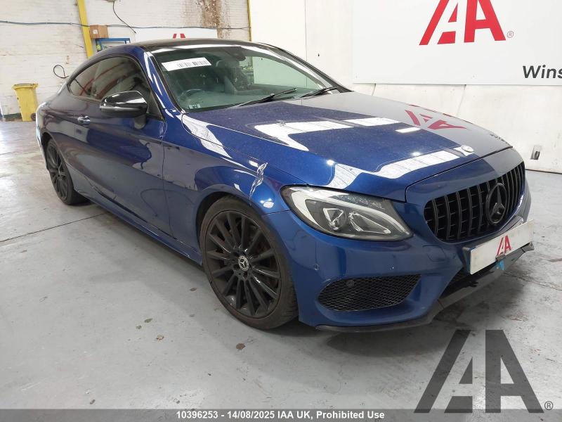 2017 MERCEDES C-CLASS C 250 D AMG LINE PREMIUM 2143cc TURBO DIESEL AUTOMATIC 2 DOOR COUPE