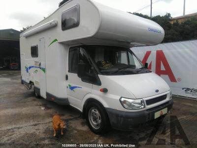 Image of 2006 FORD TRANSIT CHAUSSON 1998cc DIESEL MANUAL MOTORHOME 2 DOOR