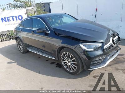 Image of 2019 MERCEDES GLC-CLASS GLC 300 D 4MATIC AMG LINE PREM 1950cc TURBO DIESEL AUTOMATIC 4 DOOR COUPE