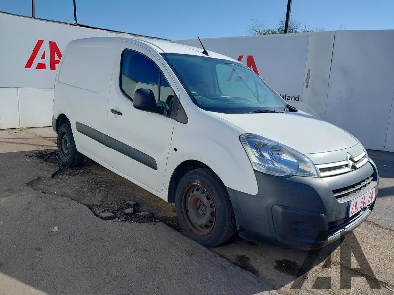 2018 CITROEN BERLINGO 850 ENTERPRISE L1 BLUEHDI 1560cc TURBO DIESEL MANUAL 5 Speed PANEL VAN
