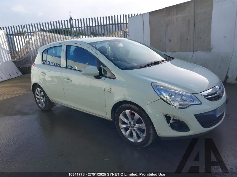 2012 VAUXHALL CORSA ACTIVE AC 1229cc PETROL MANUAL 5 DOOR HATCHBACK