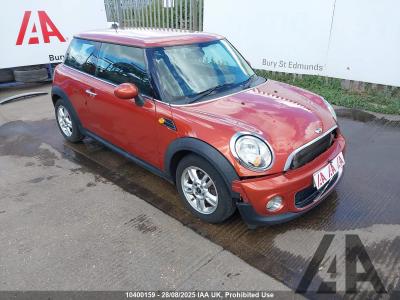 Image of 2012 MINI HATCH ONE D 1598cc TURBO DIESEL MANUAL 6 Speed 3 DOOR HATCHBACK