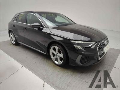 Image of 2022 AUDI A3 SPORTBACK TFSI S LINE 30 MHEV 999cc TURBO PETROL SEMI AUTO 5 DOOR HATCHBACK