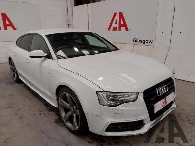 Image of 2014 AUDI A5 SPORTBACK TDI QUATTRO S LINE B 1968cc TURBO DIESEL MANUAL 6 Speed 5 DOOR HATCHBACK