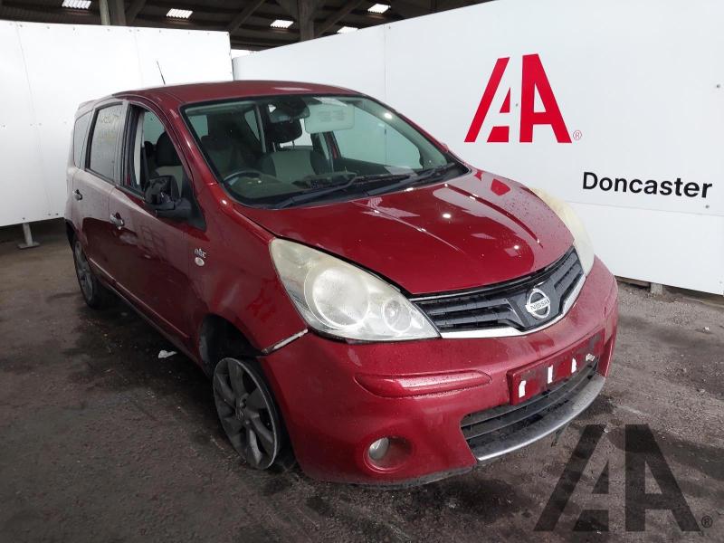 2011 NISSAN NOTE N-TEC 1386cc PETROL MANUAL 5 Speed 5 DOOR MPV