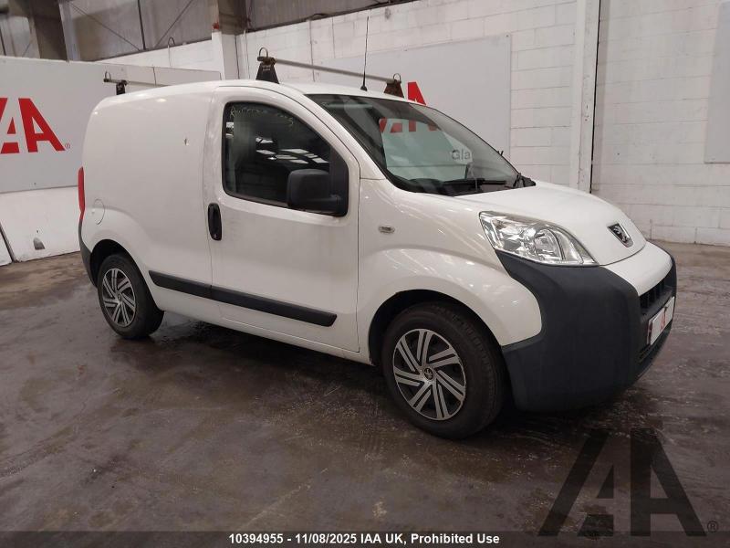 2015 PEUGEOT BIPPER HDI S 1248cc TURBO DIESEL MANUAL 5 Speed PANEL VAN