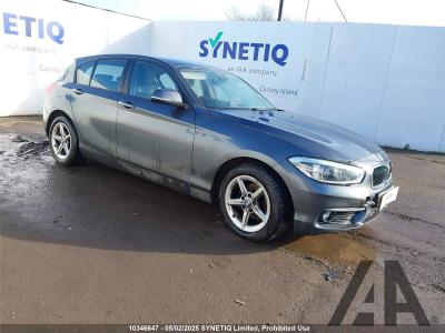 Image of 2018 BMW 1 SERIES 116D SE BUSINESS 1496cc TURBO DIESEL MANUAL 5 DOOR HATCHBACK