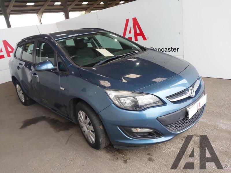 2012 VAUXHALL ASTRA EXCLUSIV 1598cc PETROL AUTOMATIC 6 Speed 5 DOOR ESTATE