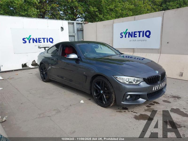 2016 BMW 4 SERIES 420D M SPORT 1995cc TURBO DIESEL AUTOMATIC 2 DOOR COUPE