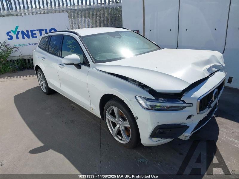 2022 VOLVO V60 B6 CORE AWD 1969cc TURBO PETROL AUTOMATIC 5 DOOR ESTATE