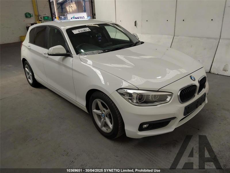 2018 BMW 1 SERIES 116D SE BUSINESS 1496cc TURBO DIESEL MANUAL 5 DOOR HATCHBACK