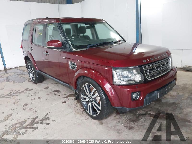 2015 LAND ROVER DISCOVERY SDV6 SE TECH 2993cc TURBO DIESEL AUTOMATIC 8 Speed 5 DOOR ESTATE