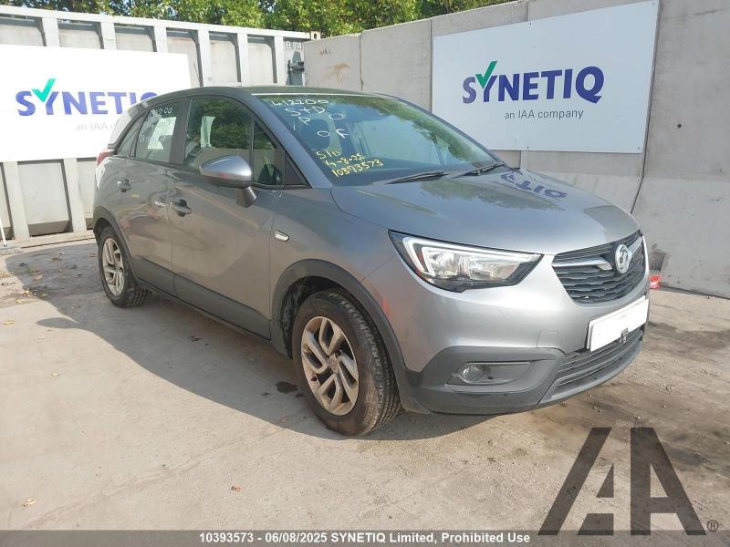 2018 VAUXHALL CROSSLAND X SE 1199cc PETROL MANUAL 5 DOOR HATCHBACK