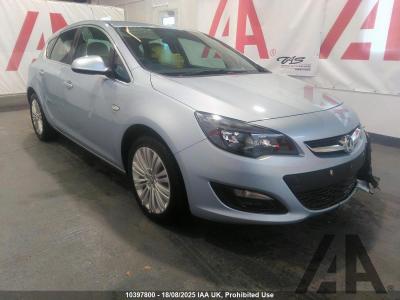 Image of 2015 VAUXHALL ASTRA EXCITE 1398cc PETROL MANUAL 5 Speed 5 DOOR HATCHBACK