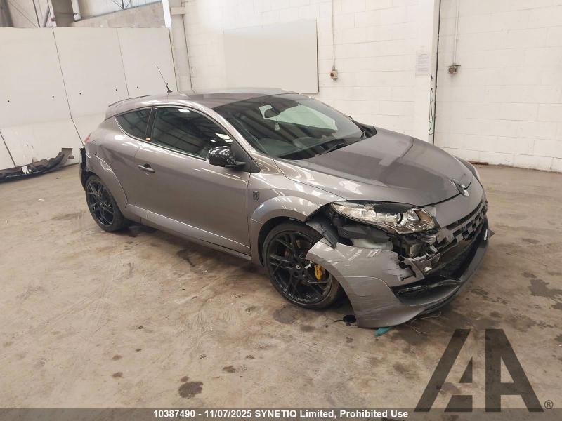 2012 RENAULT MEGANE RENAULTSPORT 16V 1998cc TURBO PETROL MANUAL 6 Speed 3 DOOR COUPE