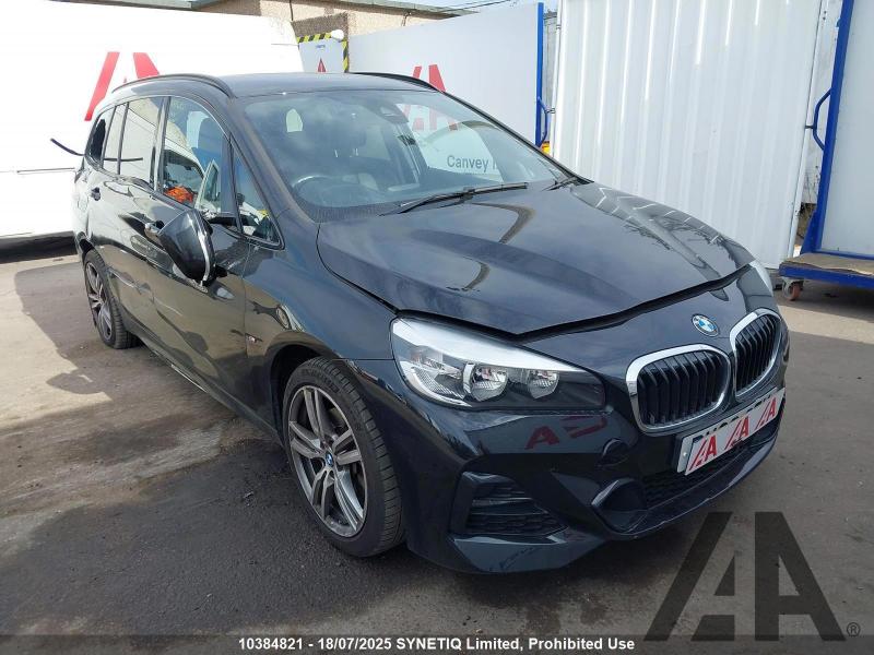 2020 BMW 2 SERIES 218I M SPORT GRAN TOURER 1499cc TURBO PETROL AUTOMATIC 5 DOOR MPV