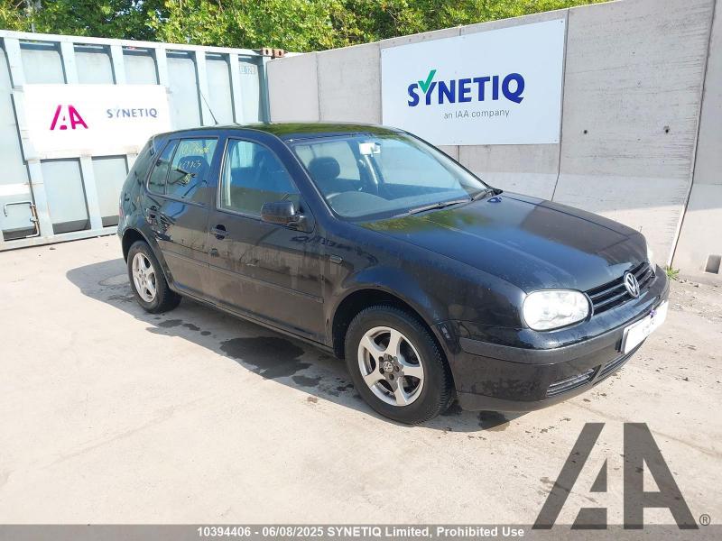 2004 VOLKSWAGEN GOLF FINAL EDITION E 1598cc PETROL MANUAL 5 Speed 5 DOOR HATCHBACK