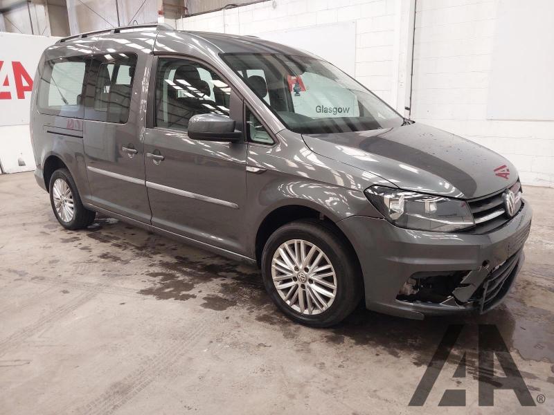 2017 VOLKSWAGEN CADDY MAXI C20 LIFE TDI 1968cc TURBO DIESEL MANUAL 5 DOOR MPV