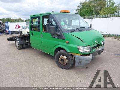 Image of 2005 FORD TRANSIT 350E 2402cc TURBO DIESEL MANUAL 6 Speed DOUBLE CAB