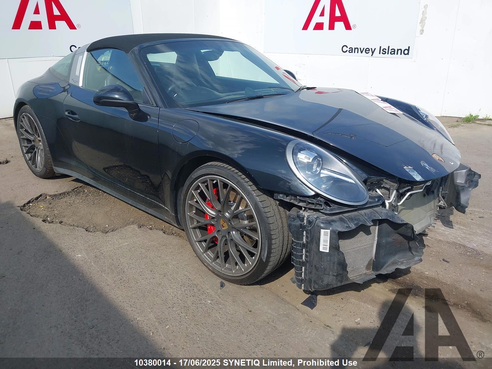 2016 PORSCHE 911 TARGA 4S PDK 2981cc TURBO PETROL SEMI AUTO 2 DOOR CONVERTIBLE