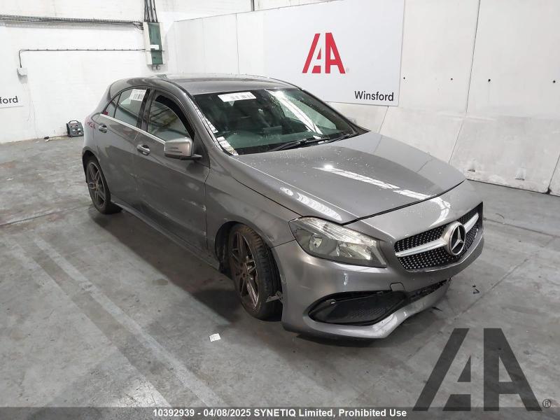 2017 MERCEDES A-CLASS A 200 D AMG LINE 2143cc TURBO DIESEL MANUAL 5 DOOR HATCHBACK