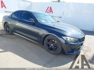 Image of 2018 BMW 4 SERIES 420I M SPORT 1998cc TURBO PETROL AUTOMATIC 2 DOOR CONVERTIBLE