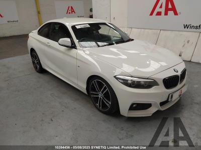 Image of 2019 BMW 2 SERIES 220I M SPORT 1998cc TURBO PETROL AUTOMATIC 2 DOOR COUPE