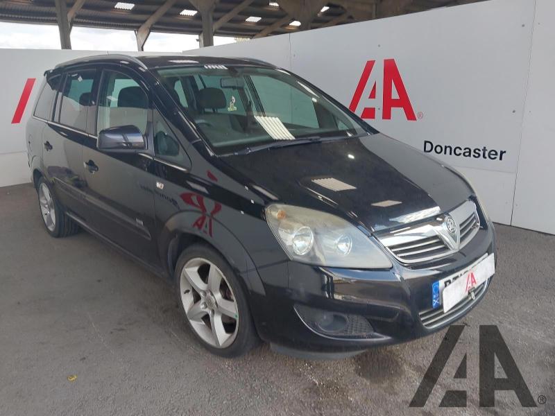 2010 VAUXHALL ZAFIRA SRI 1796cc PETROL MANUAL 5 Speed 5 DOOR MPV