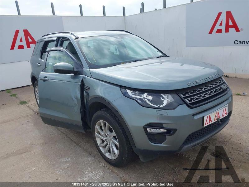 2016 LAND ROVER DISCOVERY SPORT TD4 SE TECH 1999cc TURBO DIESEL AUTOMATIC 9 Speed 5 DOOR ESTATE