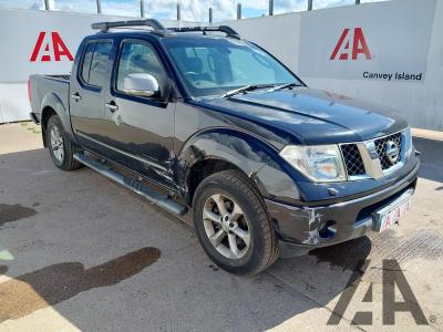 Image of 2009 NISSAN NAVARA DCI PLATINUM 4X4 SHR DCB 2488cc TURBO DIESEL MANUAL 6 Speed PICK UP