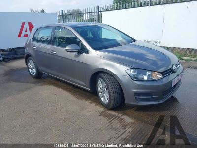 Image of 2014 VOLKSWAGEN GOLF SE TDI BLUEMOTION TECHNOLOGY 1598cc TURBO DIESEL MANUAL 5 Speed 5 DOOR HATCHBACK