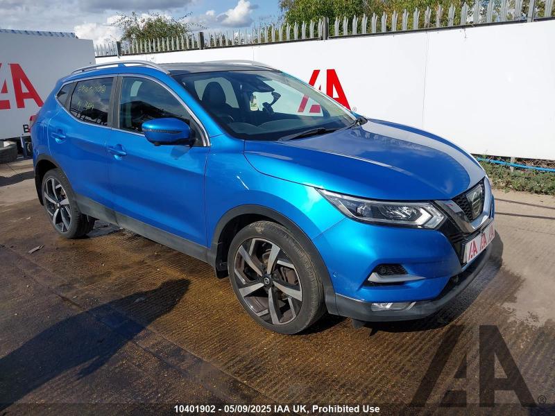 2017 NISSAN QASHQAI TEKNA DIG-T XTRONIC 1197cc TURBO PETROL CVT 1 Speed 5 DOOR HATCHBACK