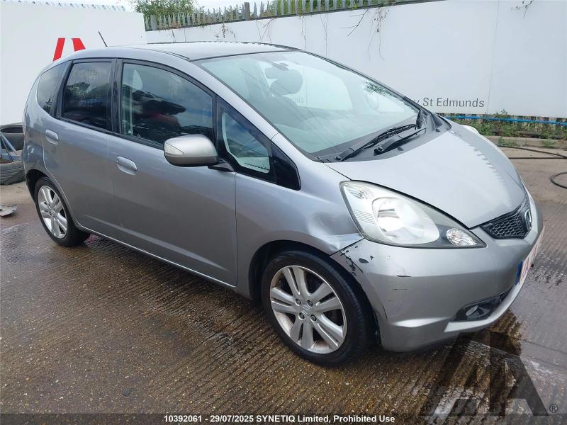 2010 HONDA JAZZ I-VTEC EX 1339cc PETROL MANUAL 5 Speed 5 DOOR HATCHBACK